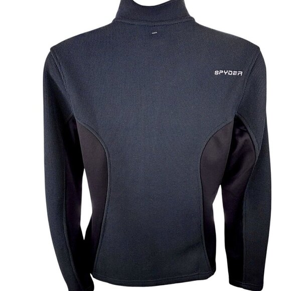Spyder Full-Zip Sweater Fleece Jacket Frontier Navy Women’s M NWT 187335 GORP - Picture 5 of 9